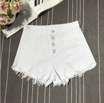 female fashion casual summer cool women denim booty Shorts high waists fur-lined leg-openings Big size sexy short Jeans