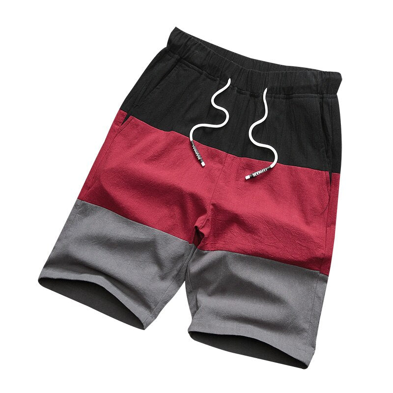 2023 New Summer Men Shorts Cotton Casual Shorts Homme Knee Length Fashion Breathable Shorts Quick Dry