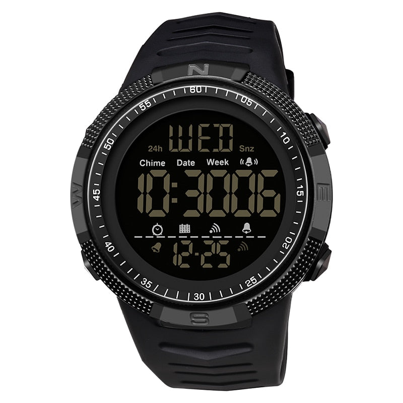 Military Sport Watch Mens Clock Fashion Brand SANDA Digital Wristwatch Shockproof Countdown Watches Waterproof Hour Bracelet