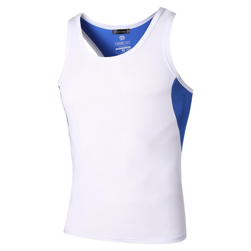 jeansian Men&#39;s Quick Dry Sleeveless Sport Tank Tops Shirts Workout Running LSL3306(PLEASE CHOOSE US SIZE)