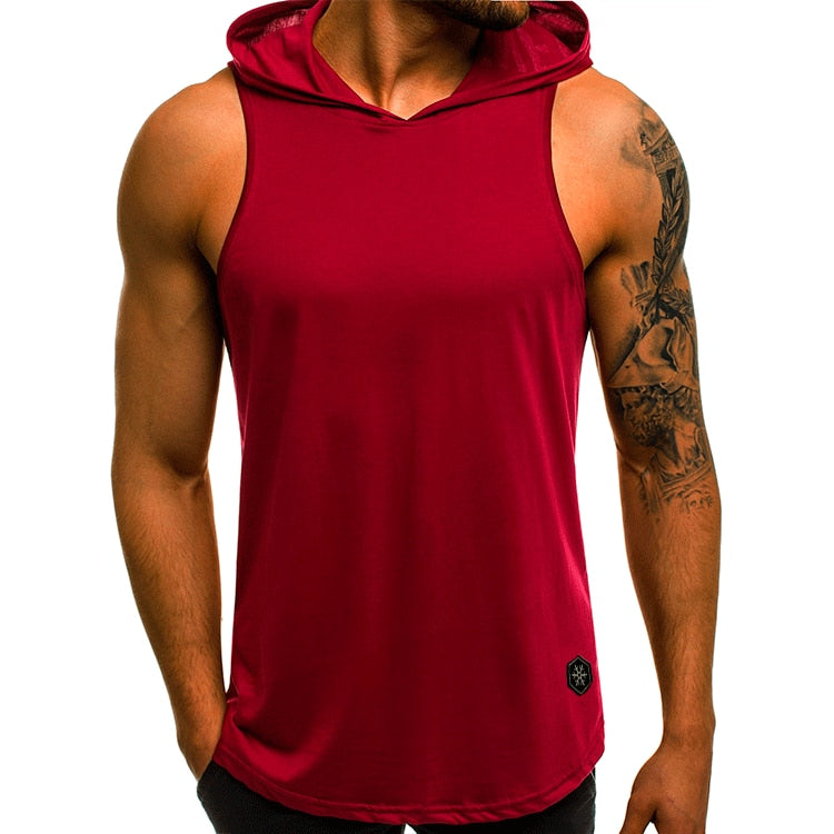 MRMT 2023 Brand New Men&#39;s Vest Casual Slim Breathable Hoody Waistcoat Sleeveless Men Vest For Male Man Tank Tops Hoodies Vests