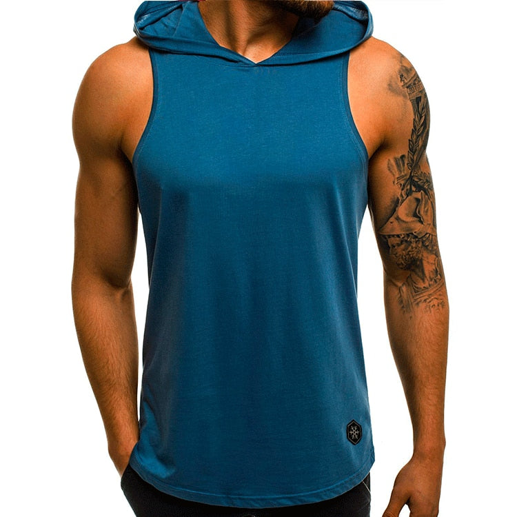 MRMT 2023 Brand New Men&#39;s Vest Casual Slim Breathable Hoody Waistcoat Sleeveless Men Vest For Male Man Tank Tops Hoodies Vests