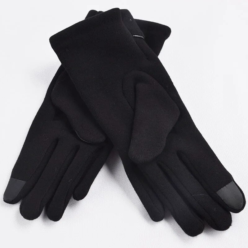 Women Touch Screen Winter Gloves Autumn Warm Gloves Wrist Mittens Driving Ski Windproof Glove luvas guantes handschoenen