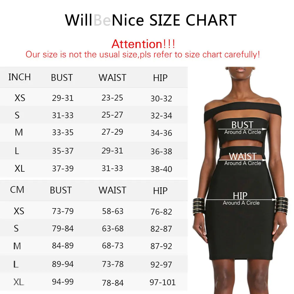 WillBeNice Women Hollow Cut Out Bandage Dress 2019 New  Sexy Deep V-Neck Sleeveless Bodycon Club  White Evening Party Dress