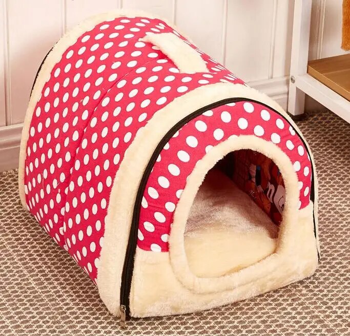 Dog Bed for Small And Large Dogs Houses Kennel Warm House Slippers Pet Dog Bed Detachable Cushion puppy Cat Bed Bag Pet Products