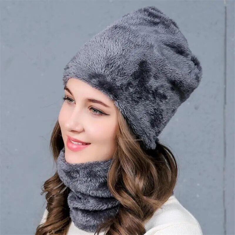 Hot Balaclava Knitted hat scarf cap neck warmer Winter Hats For Men women skullies beanies super warm Fleece mask dad cap