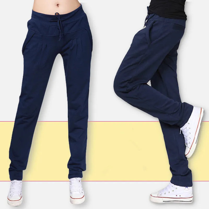 2023 Autumn Loose Pants Women Casual Harem Pants Long Trousers High Quality Casual Spring Sweatpants Plus Size XXL XXXL C1992