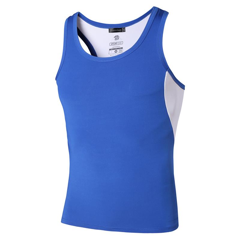 jeansian Men&#39;s Quick Dry Sleeveless Sport Tank Tops Shirts Workout Running LSL3306(PLEASE CHOOSE US SIZE)