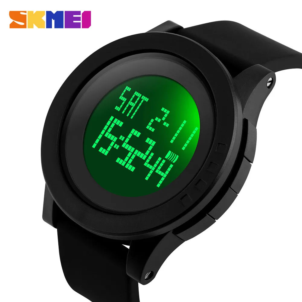 SKMEI 1142 Sport Countdown Waterproof Men Wristwatches Military LED Digital Watch Mens Electronic Clock 1257 Reloj Masculino