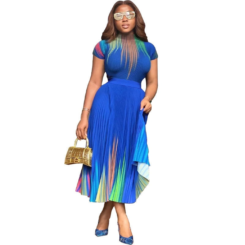 African Dresses For Women Elegant 2023 Dashiki Autumn Spring Maxi Dress Ladies Traditional African Clothing Fairy Dreaes