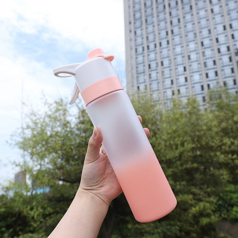 700ml Water Bottle for Girls Outdoor Sport Fitness Water Cup Large Capacity Spray Bottle BPA Free Drinkware Travel Bottles