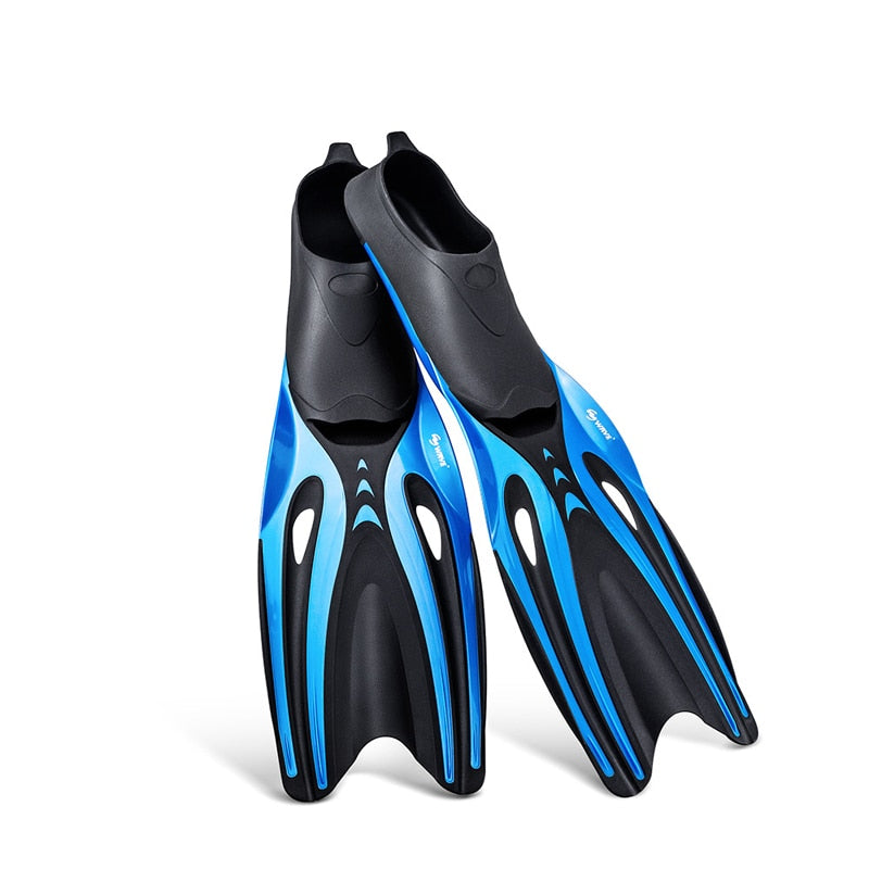 Professional Adult Flexible Comfort TPR Non-Slip Swimming Diving Fins Rubber Snorkeling Swim Flippers Water Sports Beach Shoes