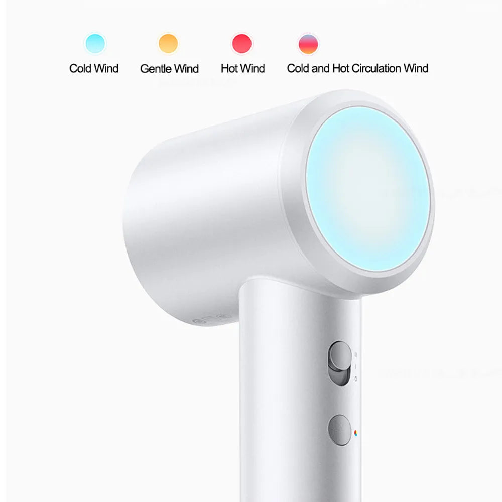 XIAOMI MIJIA H501 High Speed Hair Dryer 62m/s wind speed Negative Ion Hair Care 110000 Rpm Dry 220V CN Version (With EU Adapter)