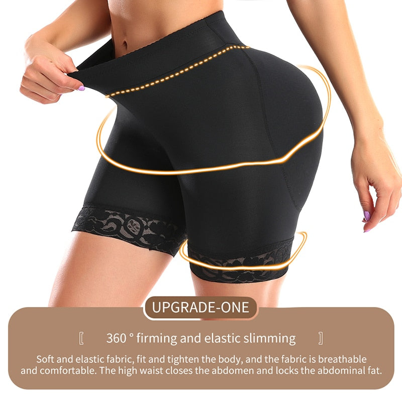 Upgraded Hip Enhancer Panties with Extra Large Pads Butt Lifting Body Shaper Shorts Fake Ass Big Buttocks Shapewear Booty Bigger