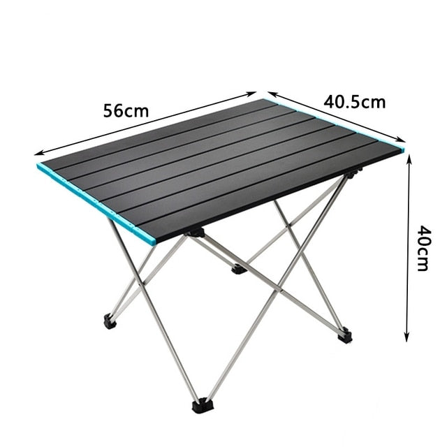 Camping Table Pliante Ultralight Folding Tables For Outdor Hiking Garden Party Dinner Picnic BBQ Foldable Aluminum Desk