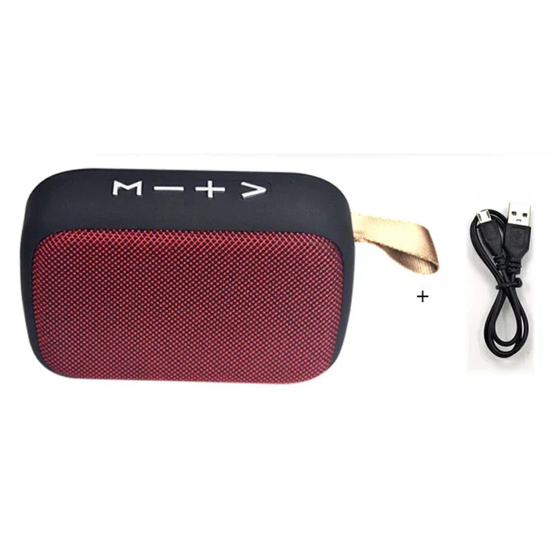 Fabric Speaker Bluetooth Wireless Connection Portable Outdoor Sports Audio Stereo Support Tf Card Mobile Phone Universal