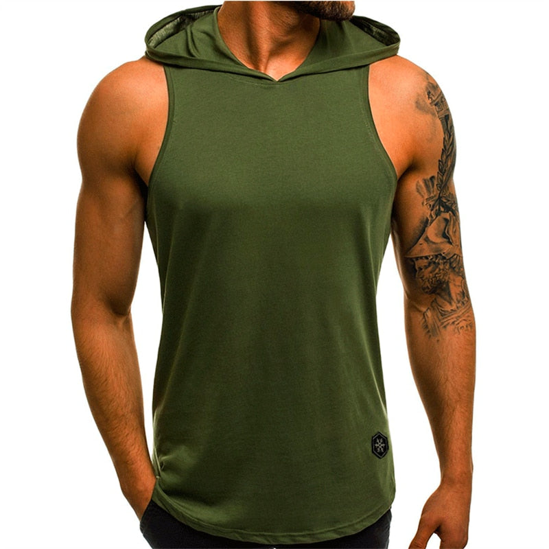 MRMT 2023 Brand New Men&#39;s Vest Casual Slim Breathable Hoody Waistcoat Sleeveless Men Vest For Male Man Tank Tops Hoodies Vests