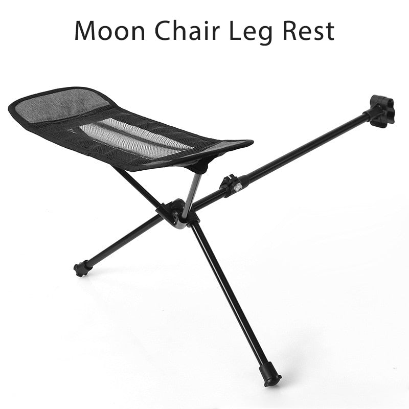 Folding Moon Chairs Outdoor Ultralight Aluminum Alloy Fishing Picnic BBQ Chairs Portable Beach Camping Fishing Leisure Chair