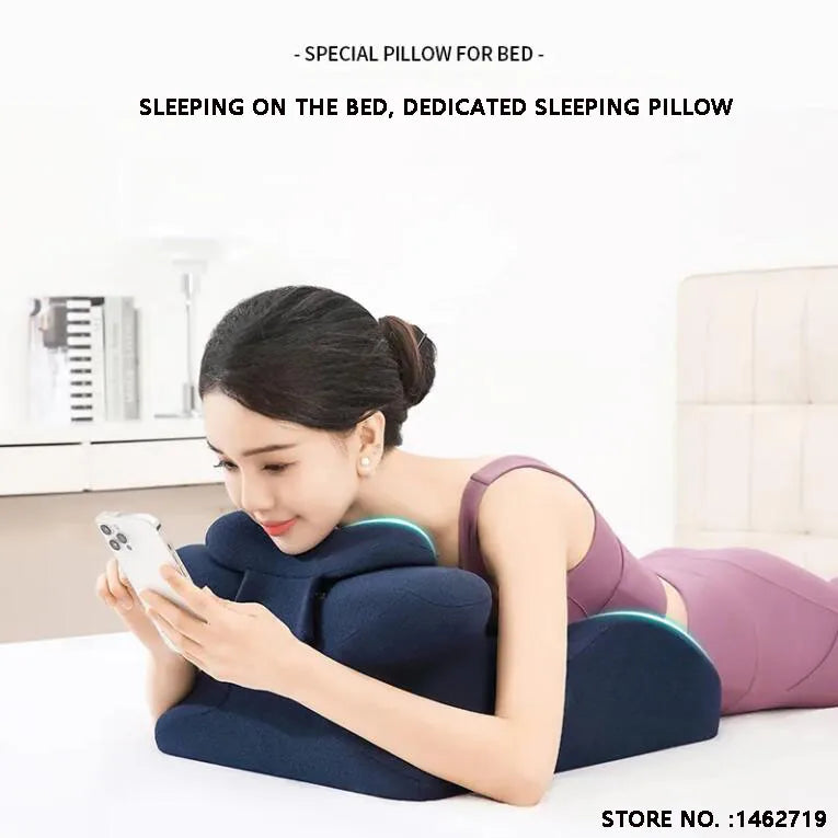 Lie On The Bed Sleeping Pillow Lie On The Bed Artifact Multifunctional Prone Position Lie Pillow Lie Sleeping Lie Pillow Cushion