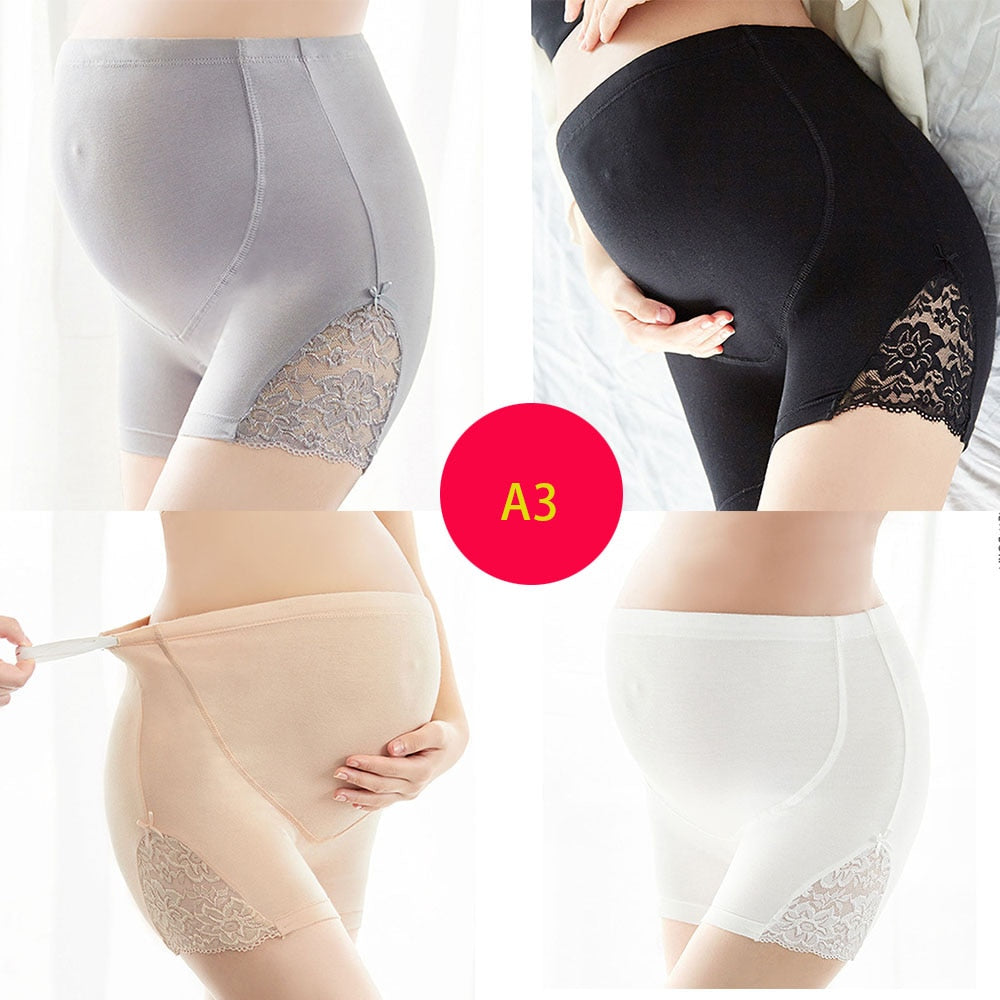 Woman Maternity Leggings Short Length Soft Adjustable Waist Pregnant Pregnancy Clothes Pants Ropa Enceinte Mujer Embarazada