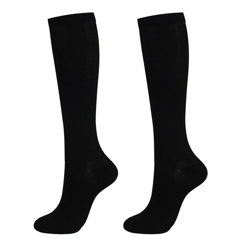 Running Sports Socks Men Women Compression Socks for Football Soccer Medical Varicose Veins Nursing Compression Cycling Socks