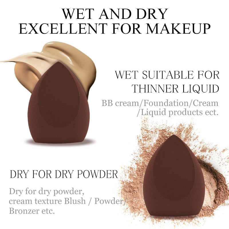 Makeup Foundation Sponge Makeup Cosmetic Puff Powder Smooth Beauty Cosmetic Makeup Sponge Puff for Beauty Accessories Maquillage