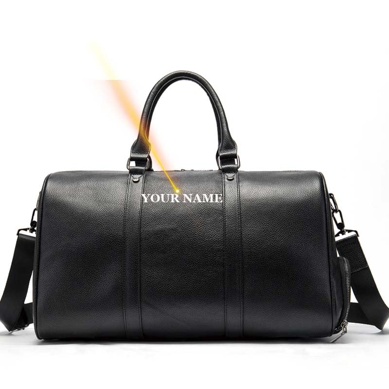 WESTAL100% Genuine Leather Men Travel Bag Real Leather Carry-on Hand Luggage Bags Travel Shoulder Bag Big Totes Bags Male