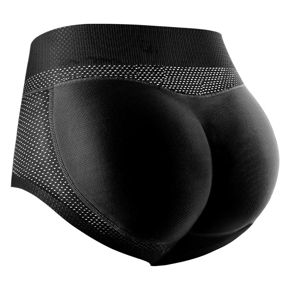 Women Padded Push Up Panties Butt Lifter Shaper Fake Ass Buttocks Hip Pads Invisible Control Panties Briefs Underwear Lingerie