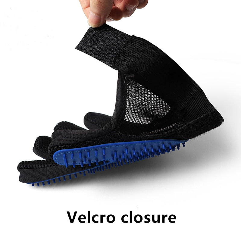 Pet Glove Cat Grooming Glove Cat Hair Deshedding Brush Remover Brush For Animal Gloves Dog Comb for Cats Bath Clean Massage Hair