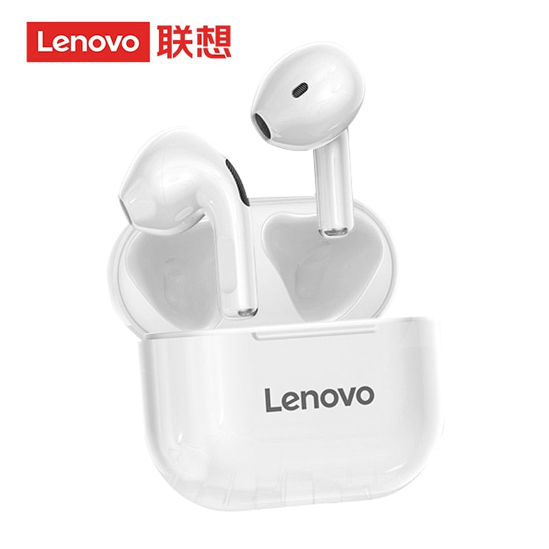 NEW Original Lenovo LP40 TWS Wireless Earphone Bluetooth 5.0 Dual Stereo Noise Reduction Bass Touch Control Long Standby 300mAH