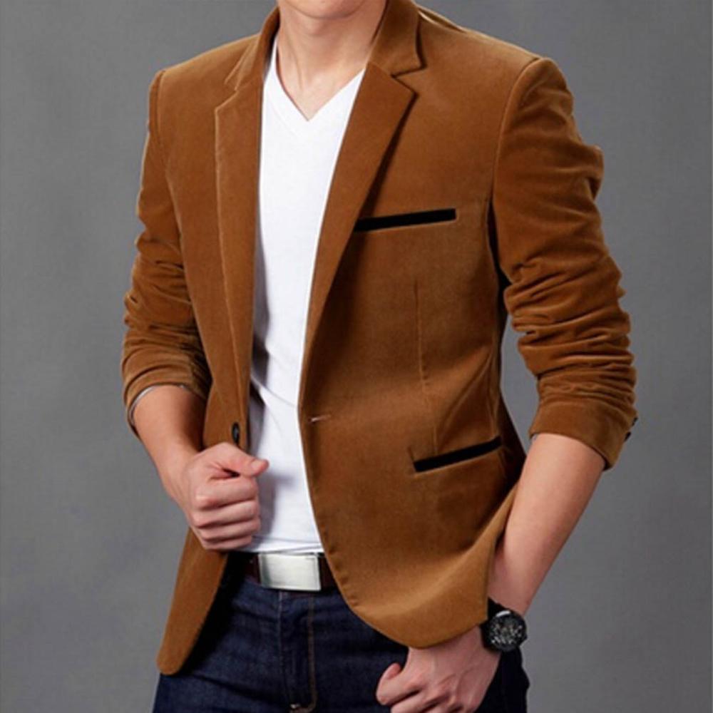 Luxury Men Blazer New 2021 Autumn Fashion Brand High Quality Classic Busines Coat Slim Fit Men Suit Terno Masculino Blazers Men