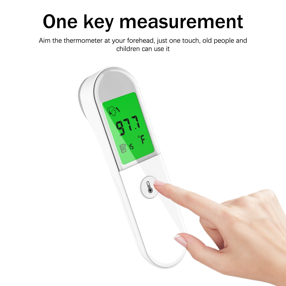 Yongrow New Infrared Digital Thermometer Non Contact Forehead Medical Baby Thermometer IR Fever Temperature Tool Termometro