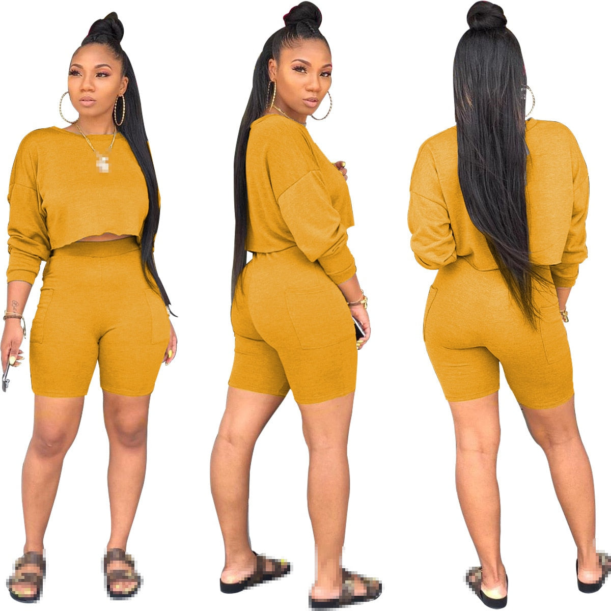 two piece set women 2 piece set women outfits tracksuit for female crop top long sleeve fall clothes 2020 outfits 2 pieces sets