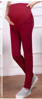 Maternity Pants for Pregnant Women Clothing Stretch Pencil Pants Nursing Leggings Pregnancy Spring Clothing 6 Colors