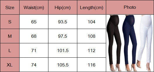 Elastic Lift Maternity Clothes Pregnancy Trousers For Pregnant Women Pants Full Ankle Length