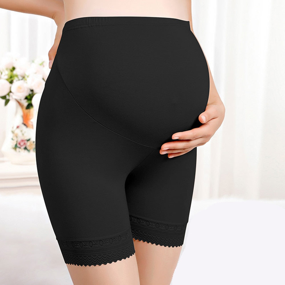 Woman Maternity Leggings Short Length Soft Adjustable Waist Pregnant Pregnancy Clothes Pants Ropa Enceinte Mujer Embarazada