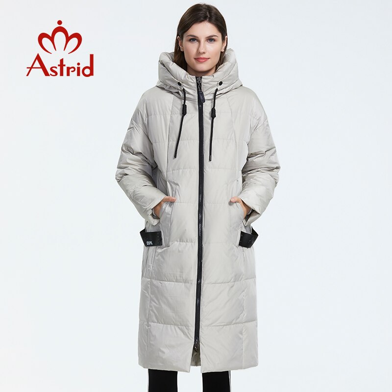 Astrid 2022 Winter new arrival down jacket women loose clothing outerwear quality with a hood fashion style winter coat AR-7038