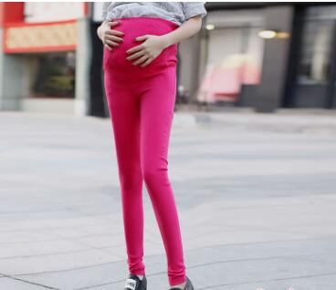 Maternity Pants for Pregnant Women Clothing Stretch Pencil Pants Nursing Leggings Pregnancy Spring Clothing 6 Colors