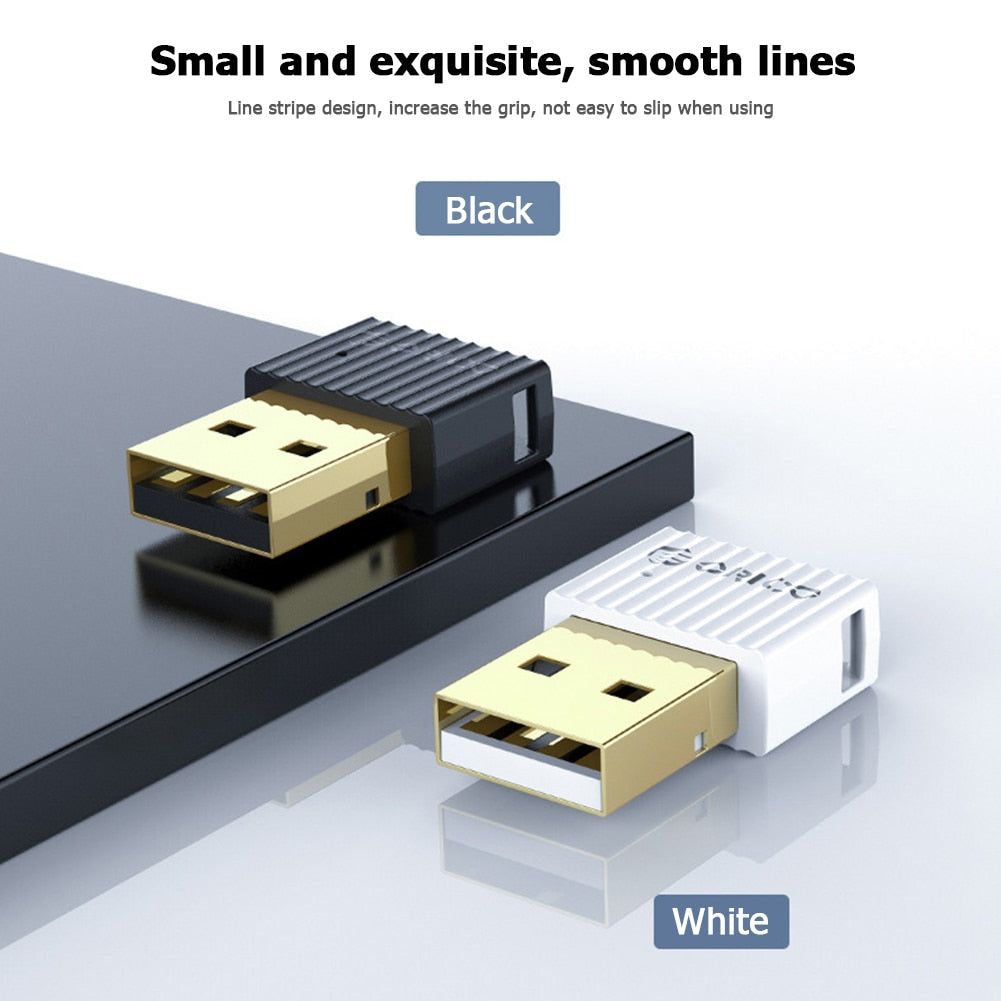 ORICO Mini USB  5.0 Dongle Adapter Wireless Dongle Audio Receiver Transmitter Aptx for PC Mouse Keyboard Laptop Speaker