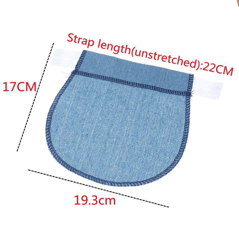 1 Pcs Adjustable Elastic Maternity Pregnancy Waistband Belt Waist Extender Clothing Pants For Pregnant Sewing Accessories