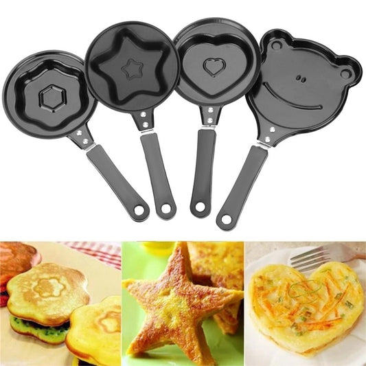 Mini pancakes machine Breakfast Pot Egg cake Flip Omelette Mold Non-Stick Frying Pan Pancake Maker For Home Kitchen Tools