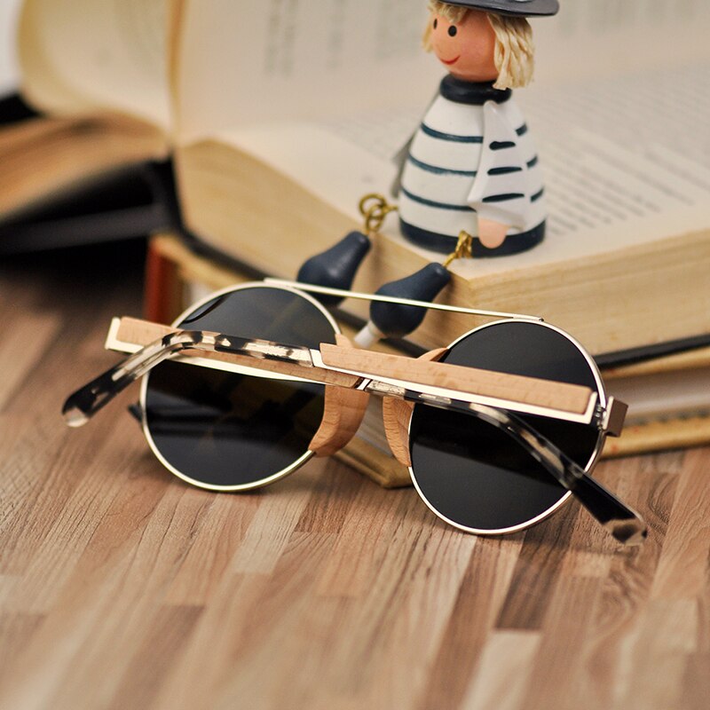 BOBO BIRD Wood Sunglasses Women oculos de sol feminino Luxury Brand Sun Glasses Men lunette de soleil femme in Wooden Box