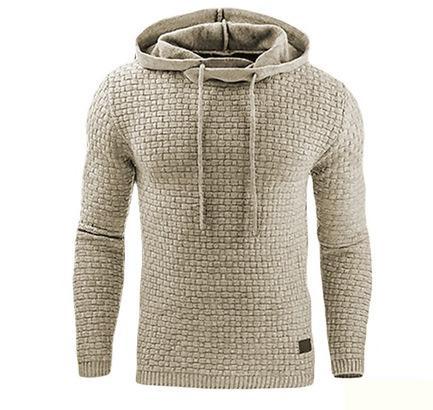 Sweater Men Autumn Winter Warm Knitted Men&#39;s Sweater Casual Hooded Pullover Men Cotton Sweatercoat Pull Homme Plus Size 5XL