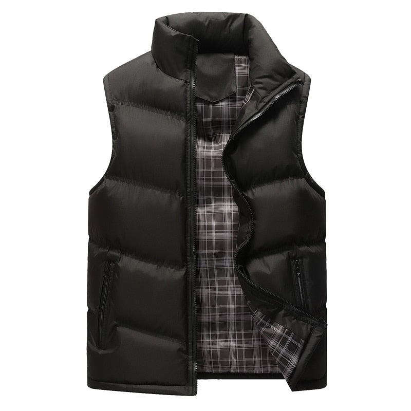 Vest Men New Stylish 2023 Autumn Winter Warm Sleeveless Vest Jacket Men Slim Fit Vest Casual Coats Mens Waistcoat West Mannen 88