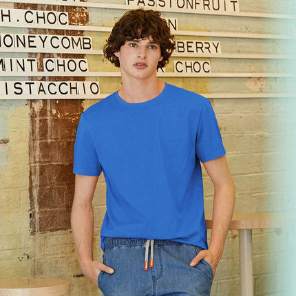 SEMIR summer cotton T shirts men 2021 simple o neck stretch solid new tops clothing casual tshirt man streetwear cool tee shirts