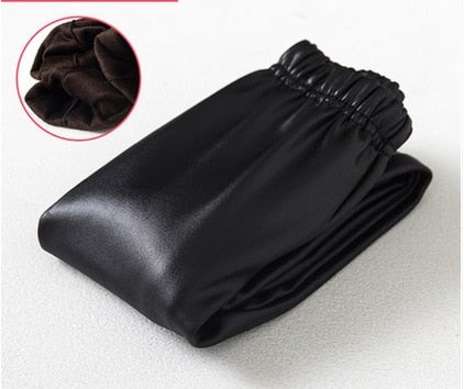 BIG SALE Girl Pu Leather Winter Legging  Baby Kid Children Warm Fleece Trousers  3-10 Years