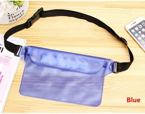 Waterproof Swimming Bag Ski Drift Diving Shoulder Waist Pack Bag Underwater Mobile Phone Bags Case Cover For Beach Boat Sports