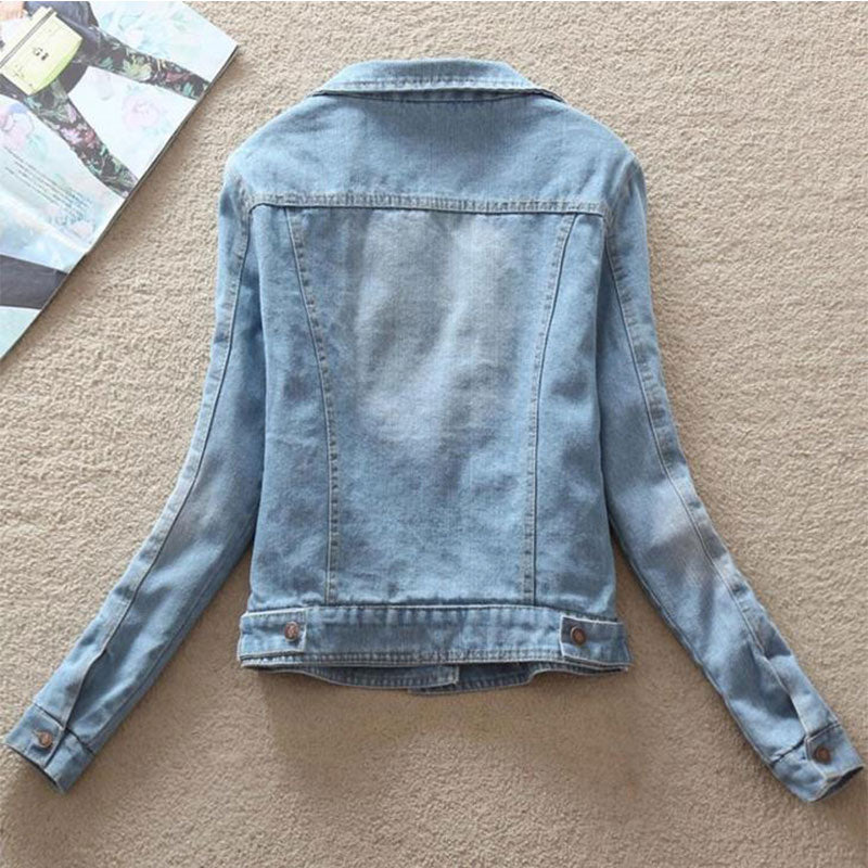 2022 Winter Jeans Jackets Plus Velvet Warm Parka Outerwear Women Cashmere Cotton Coat Girl Fashion Denim Jacket Coat LJ162