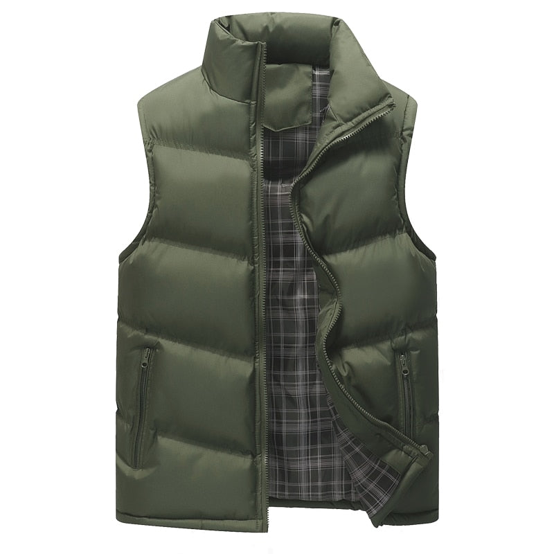 Vest Men New Stylish 2023 Autumn Winter Warm Sleeveless Vest Jacket Men Slim Fit Vest Casual Coats Mens Waistcoat West Mannen 88