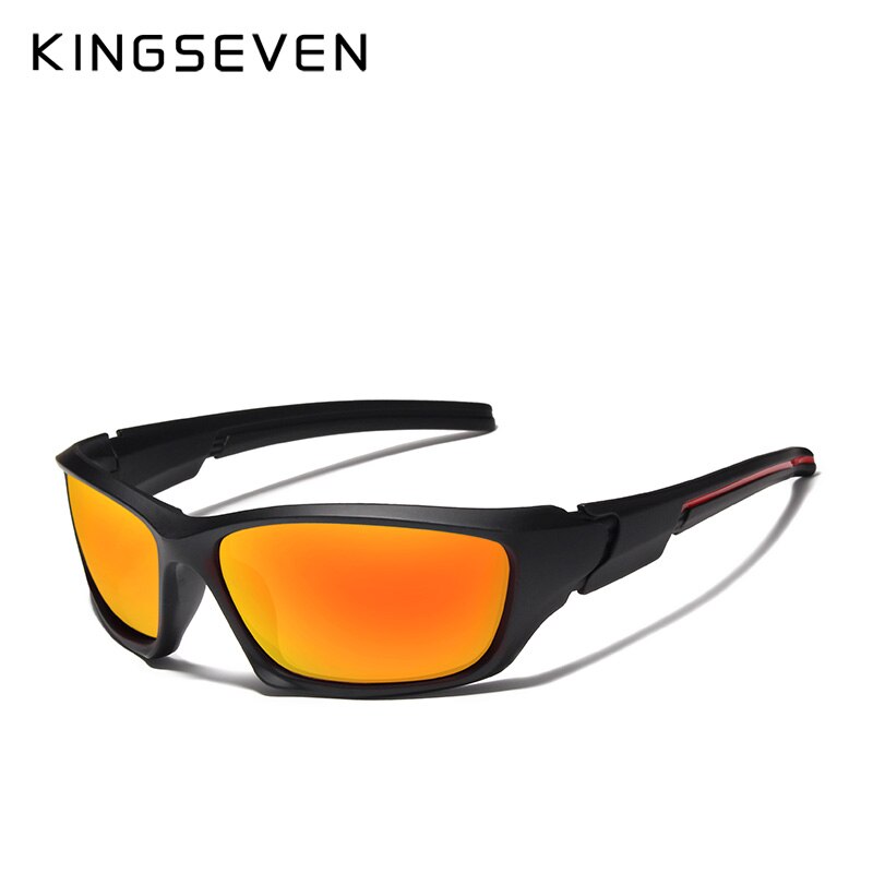 KINGSEVEN Brand 2022 Men&#39;s Polarized Sunglasses TR90 Frame Night Vision Mirror Eyewear Sun glasses Men Goggle lunette de soleil